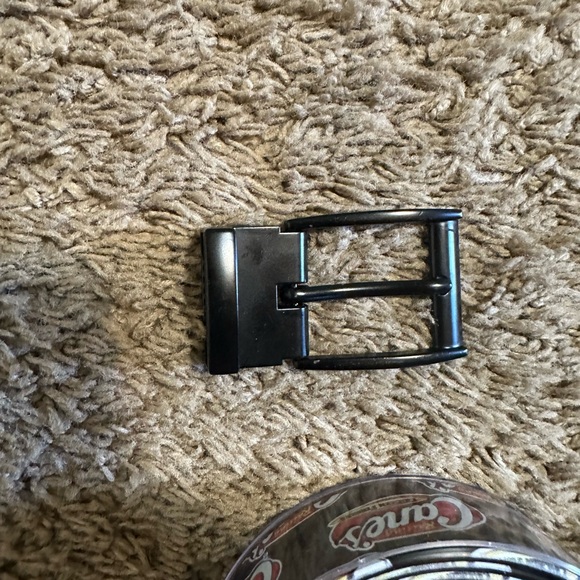 Vintage Raising Cane's “triple black” logo belt 00s - Picture 3 of 6